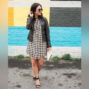 Gap gingham dress.